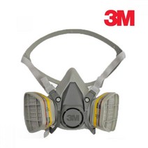 정품 3M 방독 반면마스크 정화통세트 작업마스크 방동면 농약방독면 원자력발전소