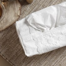 화이트 레이스 티슈커버, 단품