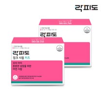 락피도 징크시럽 키즈, 60ml, 120ml, 2개입, 2box