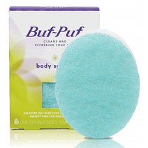 Buf Puf 젠틀 페이셜 스폰지 1개 피부과 전문의 개발 피부 블랙헤드 유발 먼지 리무버 재사용 가능 각질 제거, Body Sponge