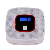 이산화탄소경보기 캠핑 가정 공기질 산소 일산화탄소 측정기 LD O 일산화탄소 가스 경보 센서 중독성 연기, 01 white 1pcs