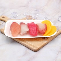 종이트레이 C-25 주름인쇄1000개 일회용사각종이접시, 없음, C-25 주름(인쇄) 블루 1000개