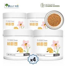 비폴렌 벌화분 먹는 꿀벌 꿀 화분 가루 효능 생화분 250g 1팩~5팩, 4병