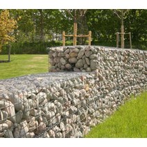 돌망태 철망울타리 담장 철조망 돌담 개비온 철망휀스, 검은색