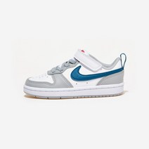 [키즈] 나이키 코트 보로우 로우 2 보이프리스쿨벨크로 - 117 BQ5451 136926