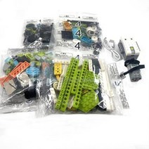 레고 호환 블럭 사각/십자블록 하이테크 스마트 블록 Wedo 2.0 45300 로봇 전원 기능 DIY 교육 학교 학생 학습 빌딩 선물, Basic Set+W1