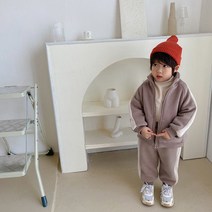 남아 여아 츄리닝 상하세트 맨투맨 기모 투피스 캐쥬얼 트레이닝복 어린이집 운동복
