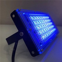 UV 자외선 LED 램프 블랙 라이트 50W 395nm 휴대용 그림자없는 접착제 경화 램프 인쇄 스프레이 UV 콜로이드 경화 램프, 한개옵션0