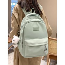 초등학생 중학생 방수 남녀공용 책가방 백팩 대용량 수납 학원가방 심플 베이직