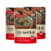 [제주웰링 서울지사] 베지근한 제주 해장국 / 해삼 몸국 10팩, 400g * 1팩, 5팩