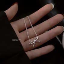 Ssysomey 실버925 14k 로즈골드 18K도금 목걸이 고품격 디자인 순은 목걸이