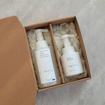 생활공작소 핸드워시 250ml + 베이킹소다 주방세제 세트 크라프트 끈 완포장 (결혼식 개업 돌잔치 조문 퇴사 유치원 승진 교회 프리미엄 돌답례품), 1) 파우더향 (10개 미만 구매 불가)