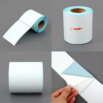 DOSEP 잉크없이간편인쇄가능 감열라벨 롤 라벨스티커 80X100MM 감열 라벨