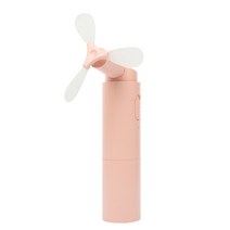 윈디스틱 보조배터리 겸용 휴대용선풍기, 핑크