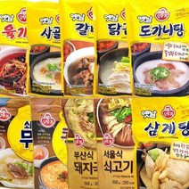 [조 은 마 켓] 다 양 한 국 물 요 리 에 간 편 하 게 !! 오 뚜 기 갈 비 탕 돼 지 국 밥 미 역 국 무 국 닭 곰 탕 콩 비 지 찌개 삼계탕 도가니탕 육개장, 3개, 오뚜기 옛날 쇠고기미역국500g