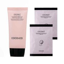 코코앤코 코코넛 래디언스 에센스물광비비크림SPF50+PA++++ 50ml (마스크팩2장증정) 자외선차단 홍조비비, 비비크림