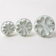 플런저커터-하트꽃3종