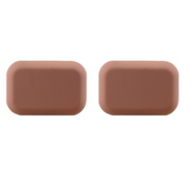 셀렉숀 콘택트렌즈 보관 집게 케이스 세트, 브라운, 12개