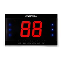 이지콜 호출벨 + 수신기 세트 (번호표 공짜) 레드, 7) EY-2001 모니터 + 호출벨 레드 21개