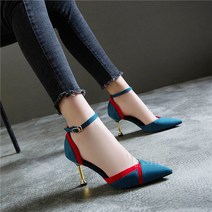 [Myshe]여성 여름 샌들 구두 스틸레토 펌프스 힐 구두 Dou2804GG06