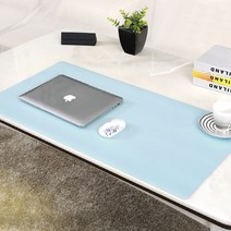 무지 사각 책상 매트 노트북 장패드 ( 90 X 45 cm ), 스카이