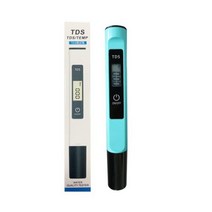 tds측정기 수질검사기 공구 디지털 TDS PH 테스터 09990ppm TDSEC LCD 물 순도 PPM 수족관 필터, with battery-5