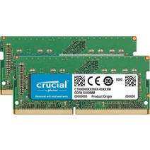 Crucial 노트북 메모리 램 32GB DDR4 CL22 (CT2K16G4SFRA32A) 크루셜, 3200MHz_16GB