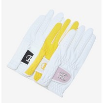 [완판 재입고] 헤지스 골프 HAZZYS GOLF 화이트 여성 합피장갑 3종 세트