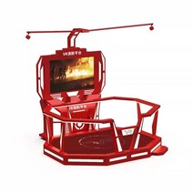 대형 VR 가상현실 체험 vr공사장 안전체험관 시공교통소방전력 스마트걷기 플랫폼 콥소프트웨어 놀이기구 실내 놀이공원 어트랙션, VR 전력 안전[선불금]