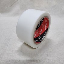 끈적임없는 백색 임시고정 테이프 50mm X 25m 이사포장 국내산 양생 건축용, 상세페이지 참조