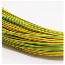 1M UL1015 24/22/20/18/16/14/12/10/8 AWG 600V PVC 주석 도금 구리 연선 케이블 검정/빨강/주황색/노랑/, 11 Yellow Green_02 22AWG