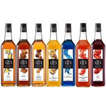 컨피마켓 트렌드커피 1883 시럽 바닐라 카라멜 헤이즐넛 블루큐라소 핑크자몽 케인슈가 36종 모음, 1883 카라멜 시럽 1000ml
