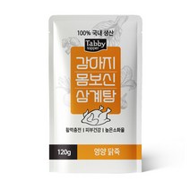 태비토퍼 강아지 몸보신 삼계탕 영양 닭죽 120g