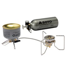SOTO 소토 스톰 브레이커 가스 가솔린 하이브리드 스토브 SOD-372, 1개