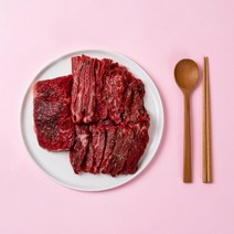 [1++한우] 소한판세트 프리미엄 모듬 800g(냉장) 투플러스(투뿔)등급 구이용 한우, 투플한우 프리미엄 모듬 800g, 1개