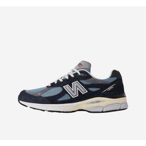 스트릿런 뉴발란스 990v3 메이드 인 USA 네이비 스프링 타이드 M990TE3