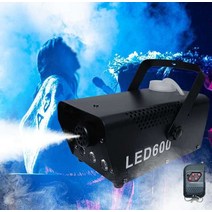 안개 발생기 스모그 기계 행사장 무대연출 미니, 600W 담배 자판기 유선 컨트롤  리모콘