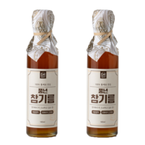 풍년푸드 저온압착 참기름, 180ml, 2개