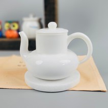 백자 아이보리톤 손잡이 다관 차주전자 150ml - 71930EA, 본상품선택