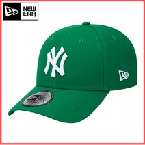 뉴에라 베이직 MLB 뉴욕 양키스 볼캡 그린 12836376, 없음