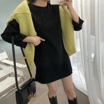 데일리 소매트임 스웨이드 골덴 원피스 멜로쏘
