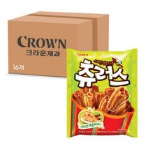 크라운 츄러스 시나몬 애플파이맛 174g [16개], 1개, 단품