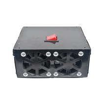 차량용 온풍기 히터 Dc 12v24v 1000w 자동차 차량 히터 2 홀 빠른 난방 디, 12v
