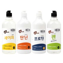 화인tnc 얼룩제거제 4종 강력한효과 (세이퍼 탄닌 프로틴 펜) 얼룩종류별 사용, 상세페이지 참조2, 화인tnc 얼룩제거제 세이퍼500ml