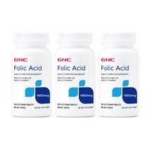 3개 지엔씨 엽산 1000 mcg 100 베지 타블렛