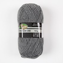 [앵콜스] (10+1)슈퍼메리노울 울혼방실 니트뜨기 뜨개실 털실, 1008 M그레이 (낱개)