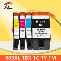 HP 903 907 903XL 907XL HP903XL HP907XL OfficeJet 6950 6960 6961 6963 6964 6965 6970 6975 프린터, CHINA, 1SET