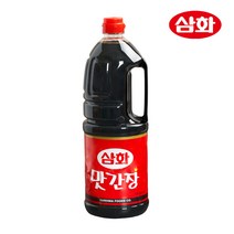 삼화 무료 삼화 맛간장(삼화 1.8L) | 깐장 대용량간장 Rkswkdthtm, 1.8L, 1개