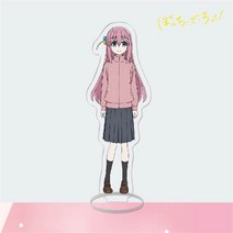 열쇠고리 인형 지퍼 줄 애니메이션 Bocchi 바위 피규어 아크릴 스탠드 모델 고투 히토리 이치치 니지카 야, 01 15 cm, 10 10