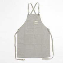 캔버스앞치마 X자앞치마 주머니앞치마 그레이 X형앞치마 X앞치마 작업복앞치마 천앞치마 실습앞치마 큰주머니앞
